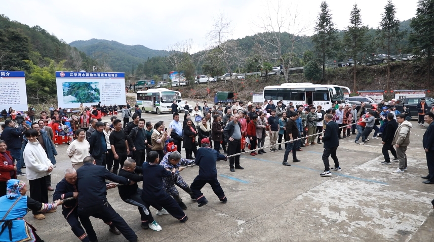 江华湘江乡田冲村联欢汇演迎新春